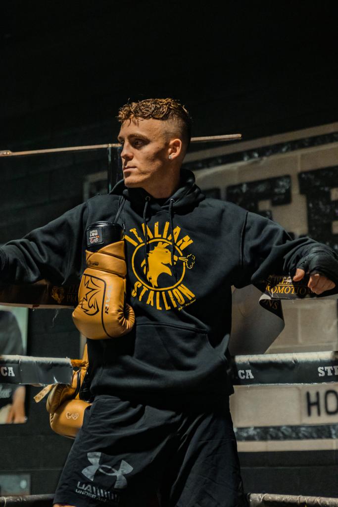 Italian Stallion Black Hoodie