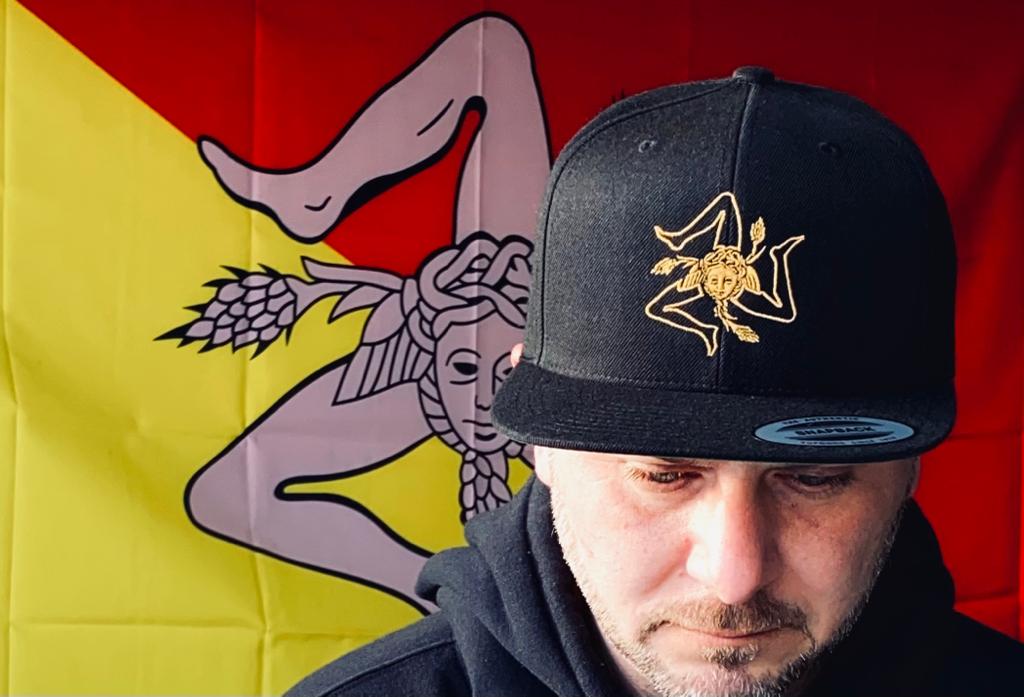 Trinacria Sicilian Hat Black